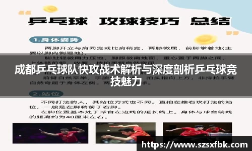 成都乒乓球队快攻战术解析与深度剖析乒乓球竞技魅力